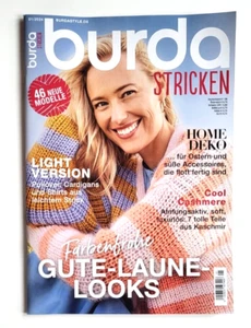 burda Stricken 01/2024 Farbenfrohe Gute Laune Looks,✴Neu✴ - Bild 1 von 1
