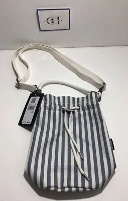 Nuevo Mini Bolso Bandolera Converse Para Mujer Azul Blanco Tiras Foto 1 de 4