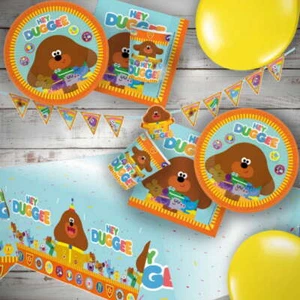 Hey Duggee Birthday Party Supplies Decorations Balloons Banner Tableware Bags - Picture 1 of 17