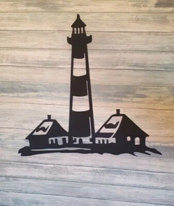 Faro Westerhever de acero de 3 mm decoración - El más bonito del Mar del Norte - Imagen 1 de 6