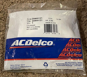 Genuine ACDelco GM Original Equipment 20869121 Ignition Lock Cylinder Set kit