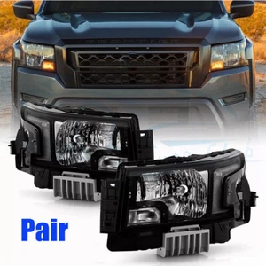 Conjunto de faros delanteros derecho+izquierdo para Nissan Frontier 2022-23 q - Imagen 1 de 12