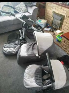 silver cross linear freeway pram liner