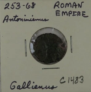 C1483 Italia, Imperio Romano, AE Antoniniano de Galieno, 253-268 - Imagen 1 de 4