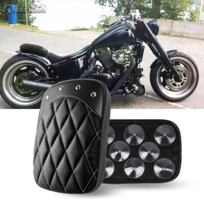 Leather Rear Passenger Seat Cushion For Suzuki Savage Intruder Boulevard Bobber - Image 1 of 4