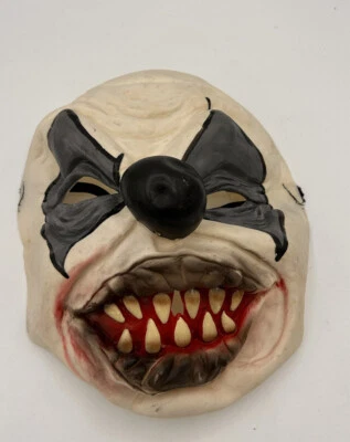 Morbid Monster Halloween Costume Black Nose Clown Mask - One Size #7235 - Image 1 of 4