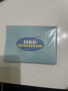 ENHYPEN Sunghoon- HBD DIY PHOTO CARD GARLAND BRAND NEW Sealed. Official Merch  - Picture 1 of 2