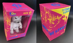 Frank Kozik SIGNED Toy2R 8" Strangekiss Anarchy White Cat Qee AUTOGRAPHED LE 100 - Picture 1 of 3