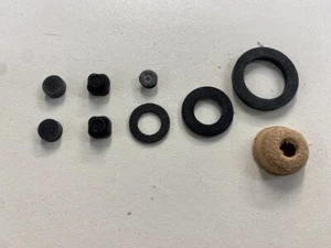 TILLEY LAMP WASHER SERVICE KIT SEALS X246A X246B RUBBER LEATHER CUP 1 - 10 LAMPS - Picture 1 of 32
