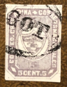 Colombia Stamp Sc 10 Used - Picture 1 of 2