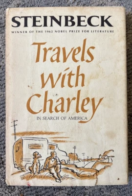 John Steinbeck Travels with Charley In Search of America 16th Print HC/DJ  1963 Foto 1 de 4