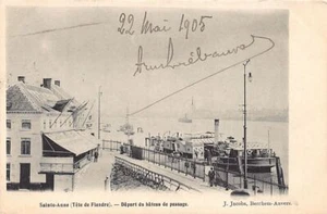 België - SINT-ANNA (Antwerpen) Vertrek van de boot - Picture 1 of 2