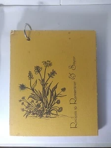 Recipes To Remember And Savor Cookbook Cook Book - Picture 1 of 7