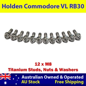 Titanium Intake Manifold Stud Kit For Holden Commodore VL RB30 - Picture 1 of 3