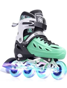 In-line Skates Men, Women Girl BoyXL 4 Sizes Adjustable 7-10 - Picture 1 of 12