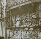 The Tombs Of Cardinals Amboise, Rouen, France, Magic Lantern Glass Slide