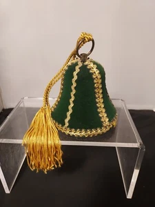 Adorno de campana de Navidad musical vintage Reuge - Imagen 1 de 4