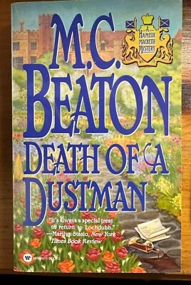 M.C. Beaton, Death of a Dustman, Mystery, Paperback, New, Excellent Condtion Foto 1 de 2