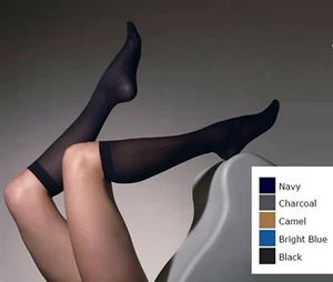 GIPSY 40 DENIER KNEE HIGHS IN VARIOUS SHADES FREEPOST - Picture 1 of 2