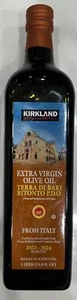 Kirkland Extra Virgin Olive Oil Terra Di Bari Bitonto P.D.O. From Italy 1 Liter - Picture 1 of 2