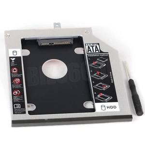 9.5mm SATA3 2nd Hard Drive HDD SSD Caddy Für Lenovo Thinkpad T440p T540p W540 - Afbeelding 1 van 5