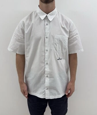 Vintage Stone Island T-Shirt Buttons Striped Mens size XXL - Image 1 of 4