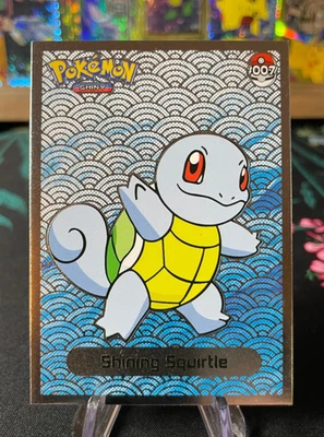 🔥SHINING Squirtle Non-TCG 2024 SHINY POKEMON Card Kanto Peru Foil NM🔥 - Image 1 of 2
