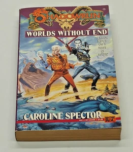 Shadowrun 18: Worlds Without End by Caroline Spector | First Edition | Paperback - Picture 1 of 10