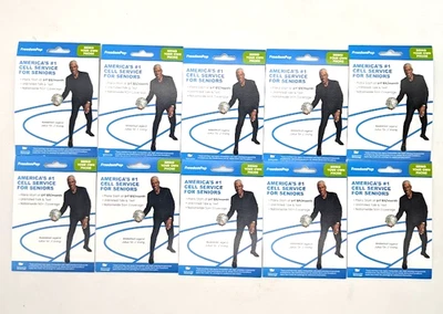 *NEW 10 PACK* FreedomPop: Starter SIM Kit Card - Image 1 of 3