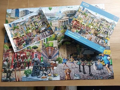 A Gibson 1000 piece Jigsaw Puzzle "Dublin Calling" in Excellent Condition - Image 1 of 4
