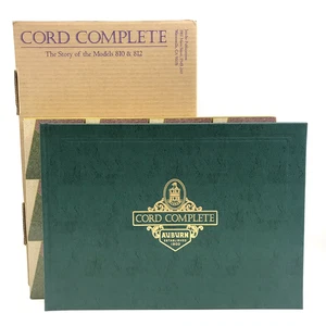 Josh B. Malks Cord Complete - The Story of the Models 810 & 812 1st Edition Book - Picture 1 of 11