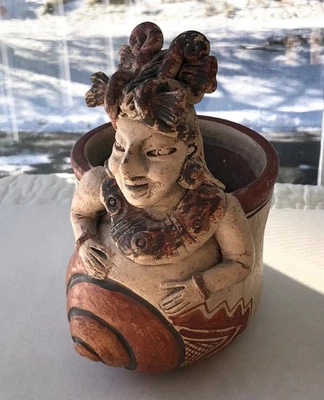 Estatuilla de Buque Precolombino De Colección, Inca o Maya, Moche Foto 1 de 4