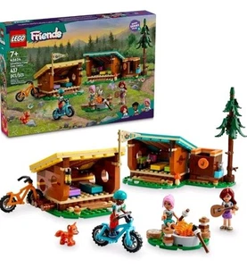 LEGO Friends Adventure Camp acogedoras cabañas con mini muñecas y zorro 42624 - Imagen 1 de 4