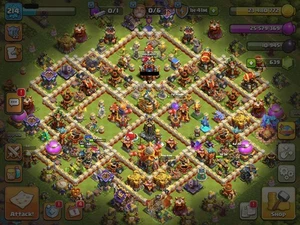 TH16 FULLY MAXED DEFENSE & WALL,  90-95-61-70-40 Heroes 🔥 Good Equipment - Picture 1 of 16