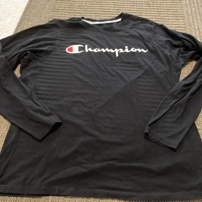  WOMENS CHAMPION LONG-SLEEVE T-SHIRT, SIZE 1XL #074 - Image 1 of 4