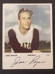 JOSE PAGAN ~ 1969 Pittsburgh Pirates Team Issue Photo Pack VG-EX - Picture 1 of 2