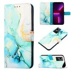 Case For Realme Gt Neo3 Leather Phone Protector Marble Cover Flip Wallet