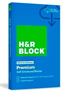 H&R Block Tax Software Premium 2024 ( get the PC/MAC details now) - Picture 1 of 1