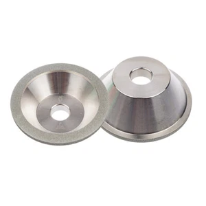 100mm 4" Diamond Grinding Cup Wheel Disc Carbide Cutter Sharpener Grinder Stone - Picture 1 of 8