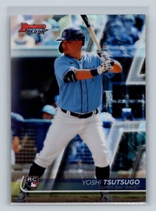 2020 Bowman's Best RC Refractor #12 Yoshi Tsutsugo Tampa Bay Rays - Picture 1 of 2