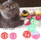 Multicolor Hollow Bell Ball Plastic Ball Cat Dog Toy Toy Pet Sound D4E2 C4R7