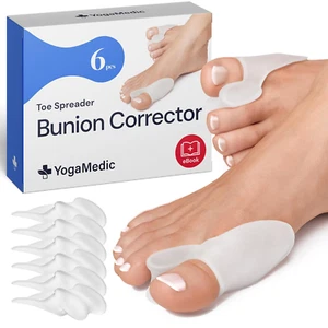 Bunion Corrector Toe Separator for Big Toe to Relax, Spread and Stretch - Picture 1 of 8