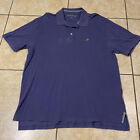 ORVIS Golf Polo Shirt Short Sleeve Purple Fly Fishing  Mens XL