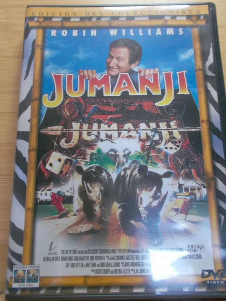 JUMANJI. COLECCION COMPLETA PELICULAS - Imagen 1 de 4