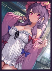 Touhou Project Patchouli Knowledge Doujin Card Sleeve Protector - Picture 1 of 1
