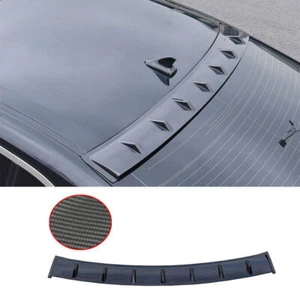 Alerón de techo trasero de fibra de carbono para Nissan Sentra 2020-2023 moldura de barra de visera de ventana - Imagen 1 de 7
