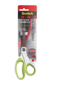 Tijeras Scotch Precision Ultra Edge 8" Titanio Asst Color Oficina Escuela Artesanía - Imagen 1 de 2