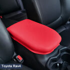 For Toyota Rav4 2019-2021 Car Center Console Mat Armrest Lid Pad Box Cover Red