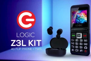 FLIP Phone Logic Z3L KIT 4G Unlocked - Picture 1 of 9