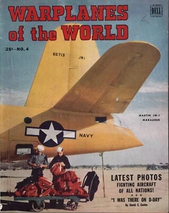 Warplanes of the World 1944 World War II Vintage Issue #4 Dell Publishing - Imagen 1 de 3